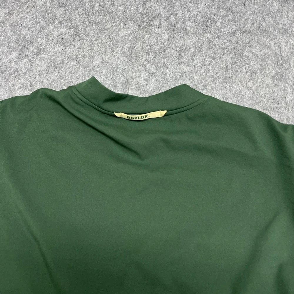 Baylor Bears Jacket Mens 2XL Green NCAA Football Nike Full Zip College‎ Warm Up